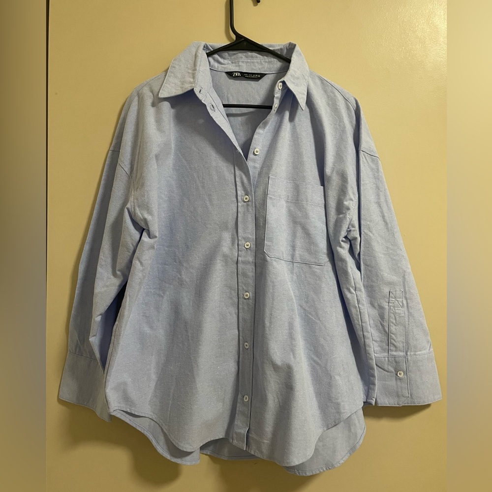 Zara Blue shirt